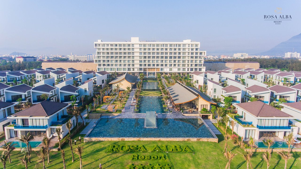 Quang cảnh tuyệt đẹp của Rosa Alba resort ở Tuy Hòa, Phú Yên (Nguồn: Internet)